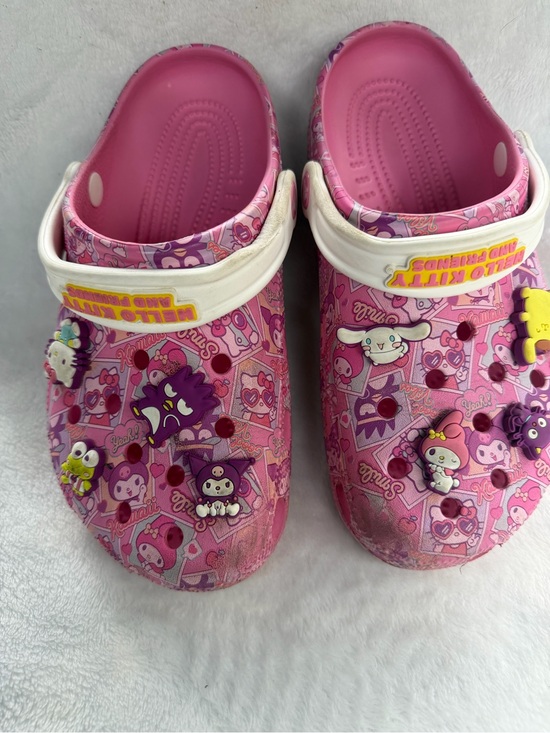 CROCS Shoes - Crocs Hello Kitty and Friends Classic Clogs Pink Womens Size 9 With Jibbitz
